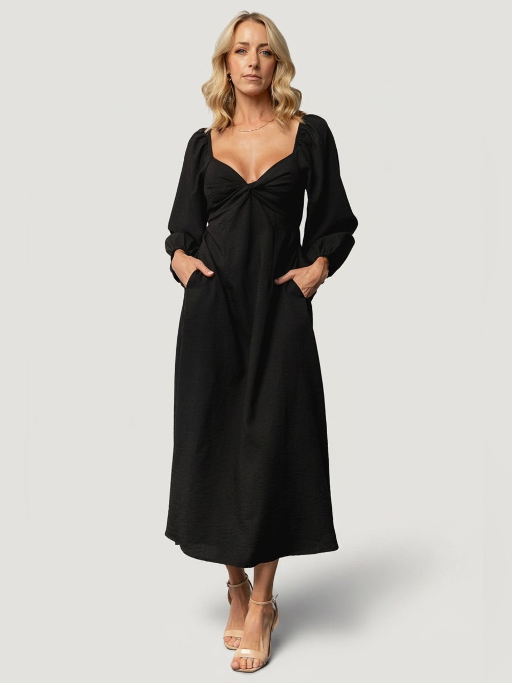 NWT Baltic Born | Rosalie Back Tie Dress, Large